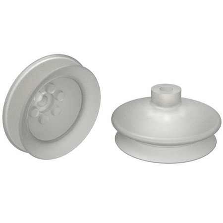 Fipa Bellows vacuum cup diam. 63 mm, Silicone transparent 23.063.244.2